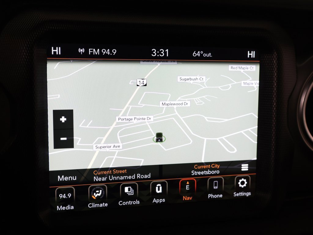 Used 2021 Jeep Wrangler Unlimited Sahara w/ Uconnect 4C Nav & Sound Group image 41