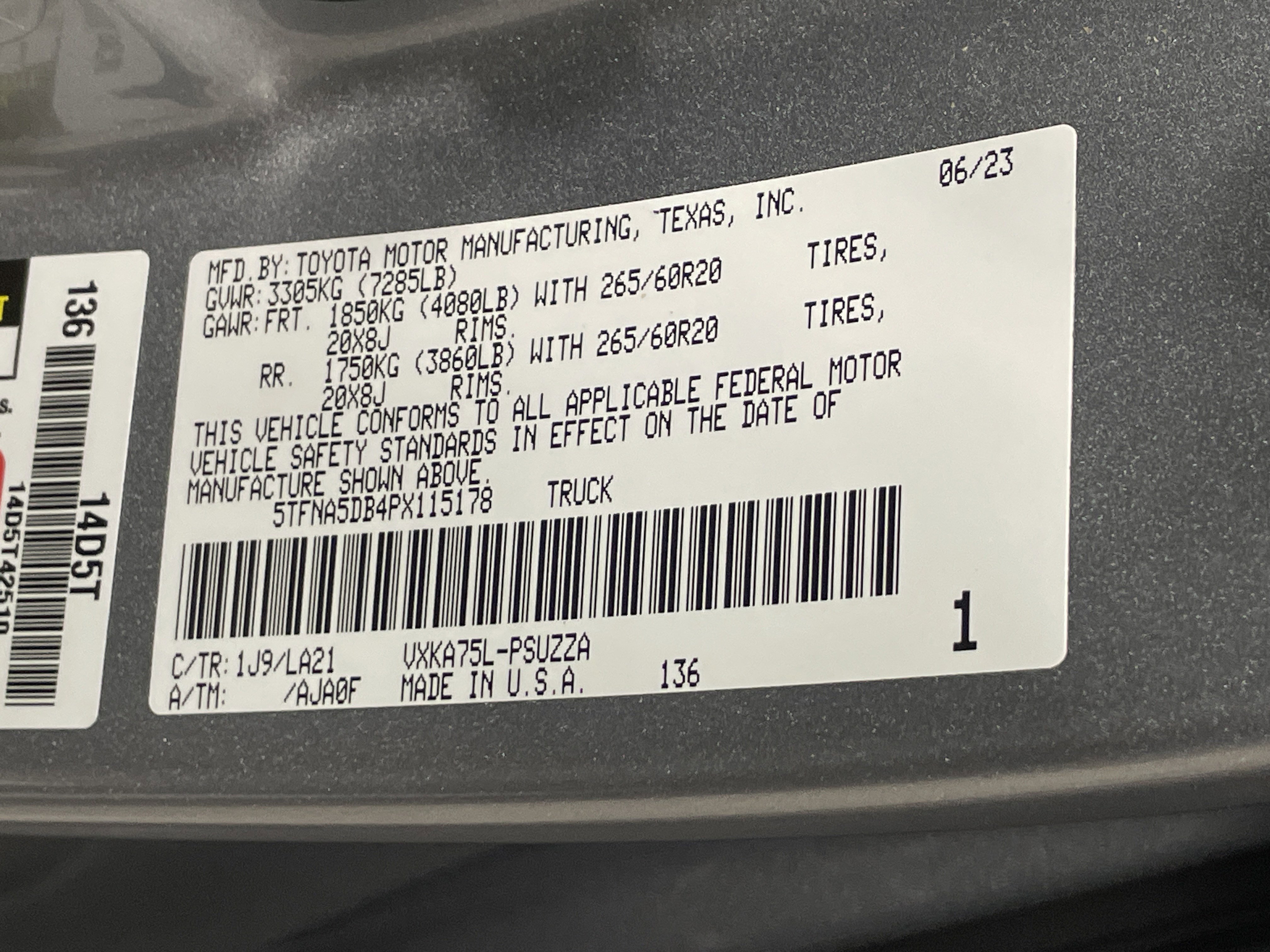 Used 2023 Toyota Tundra Platinum AWD/4WD image 35