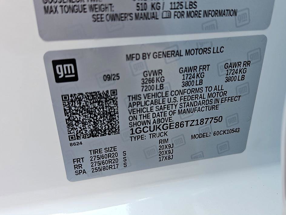 New 2026 Chevrolet Silverado 1500 LTZ image 23