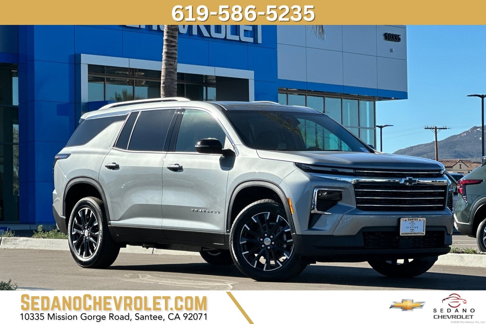 New 2026 Chevrolet Traverse LT w/ Sun and Wheel Package