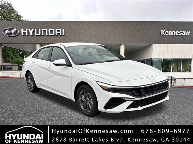 New 2026 Hyundai Elantra Blue