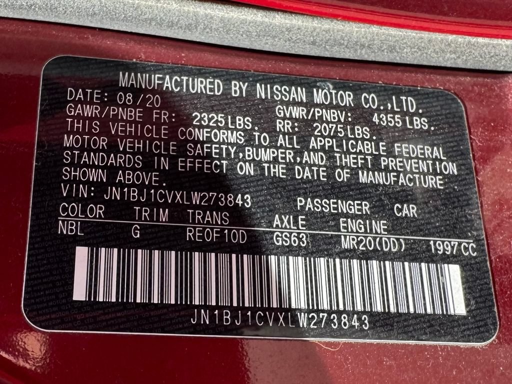 Used 2020 Nissan Rogue Sport S FWD image 12