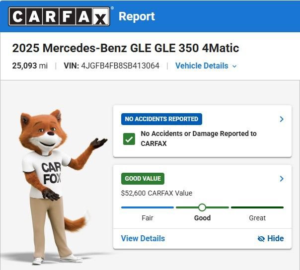 Used 2025 Mercedes-Benz GLE 350 4MATIC image 2