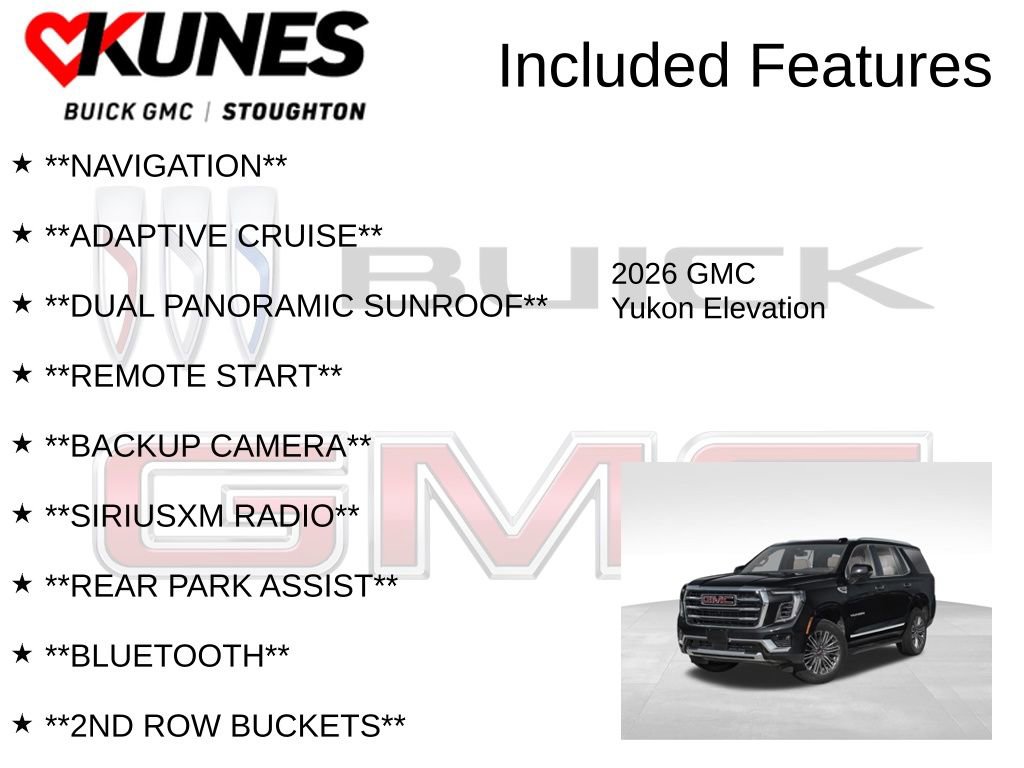 New 2026 GMC Yukon Elevation image 2