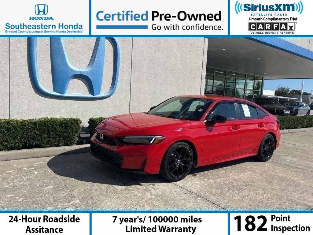 Certified 2025 Honda Civic Sport image 1