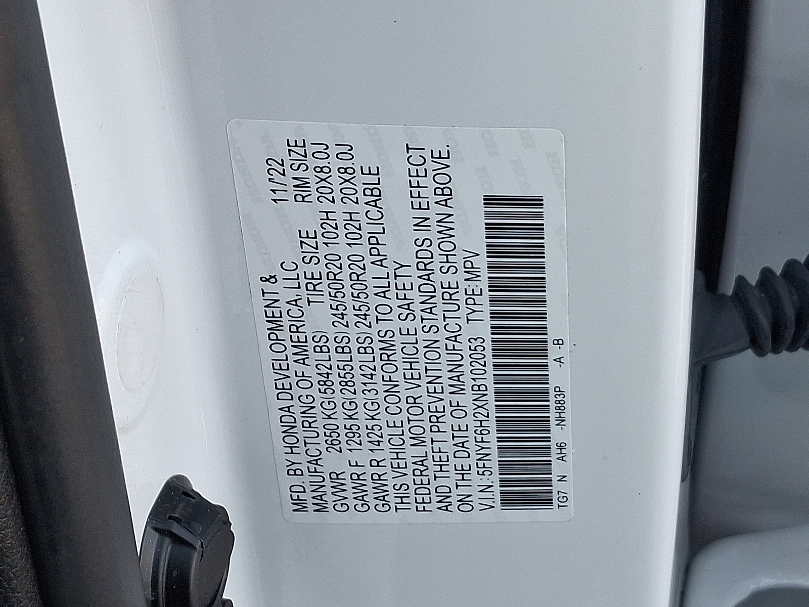 Used 2022 Honda Pilot Special Edition image 26