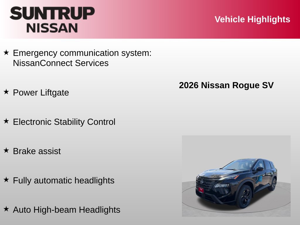 Used 2026 Nissan Rogue SV w/ Cold Weather Package FWD image 30