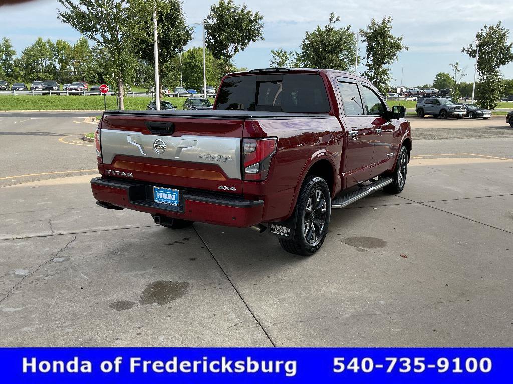 Used 2021 Nissan Titan Platinum Reserve w/ Moonroof Package AWD/4WD image 5