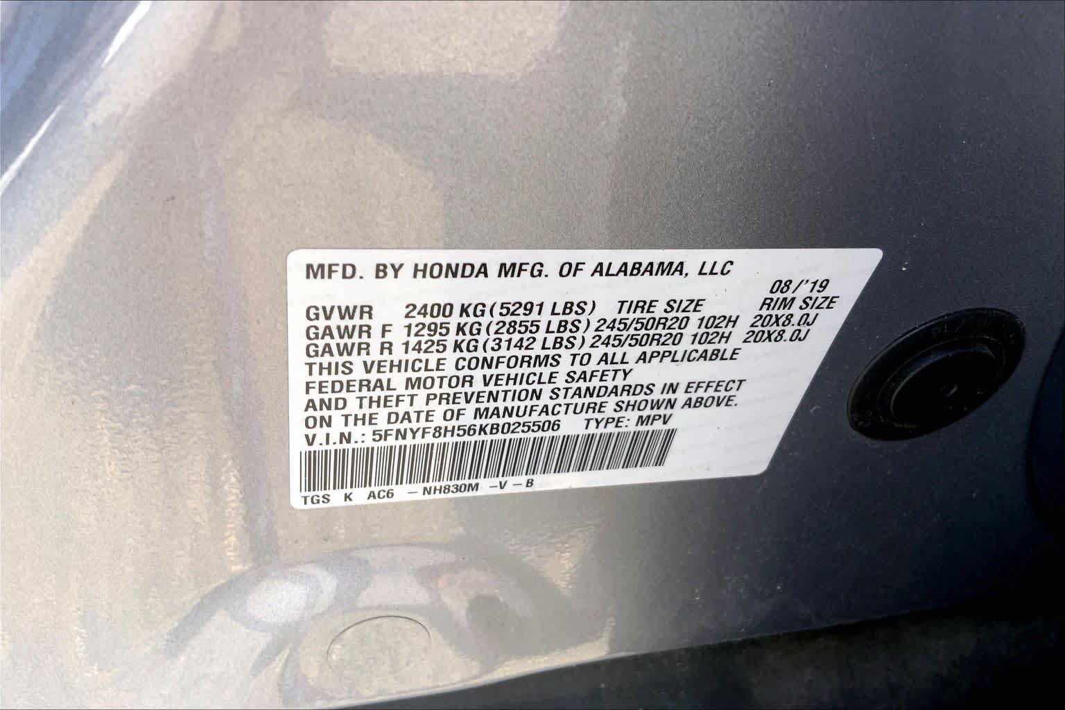 Used 2019 Honda Passport EX-L image 37