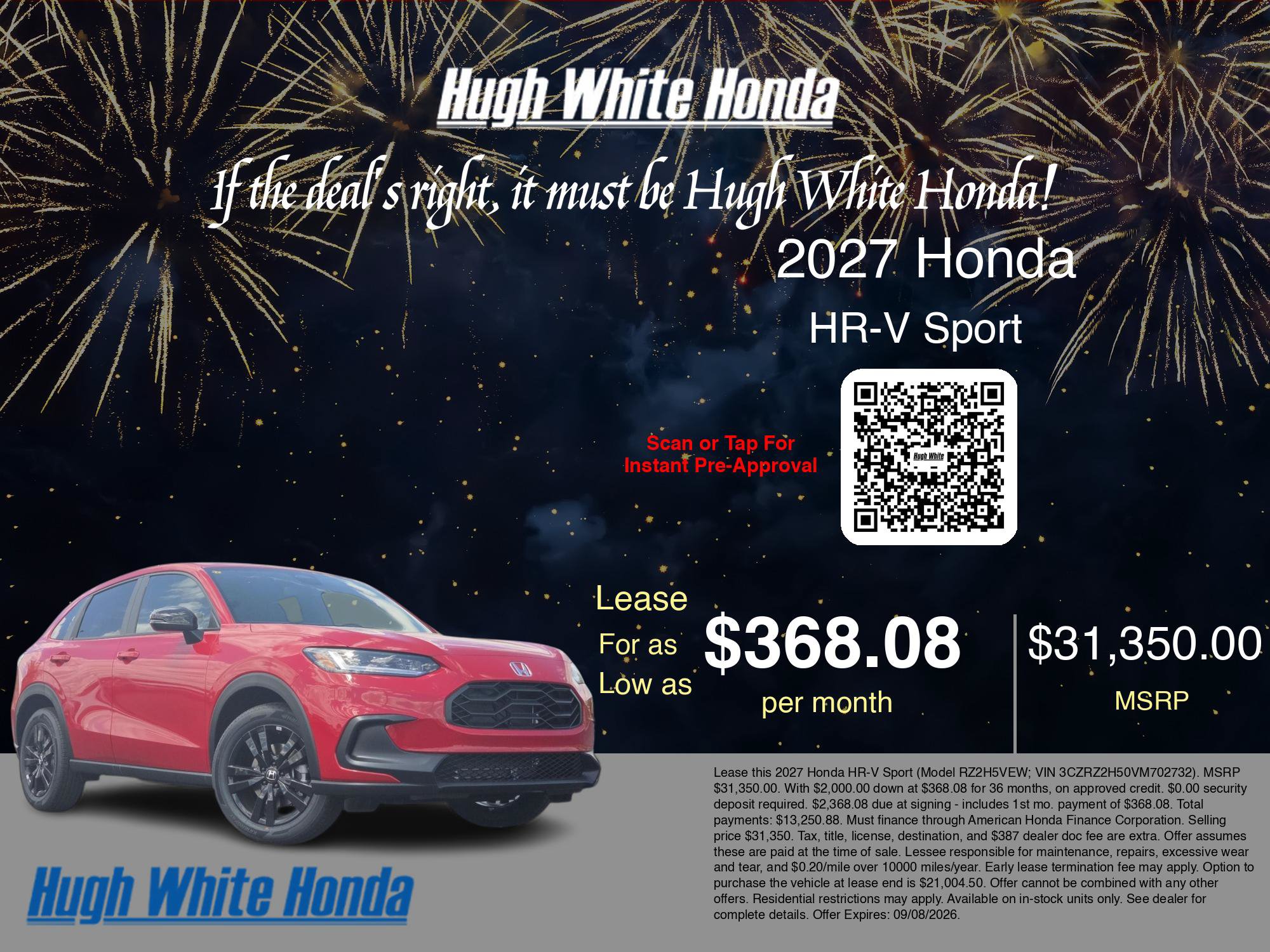 New 2027 Honda HR-V Sport image 3