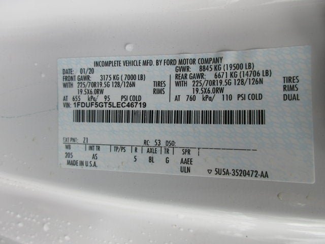 Used 2020 Ford F550 2WD Regular Cab Super Duty image 23