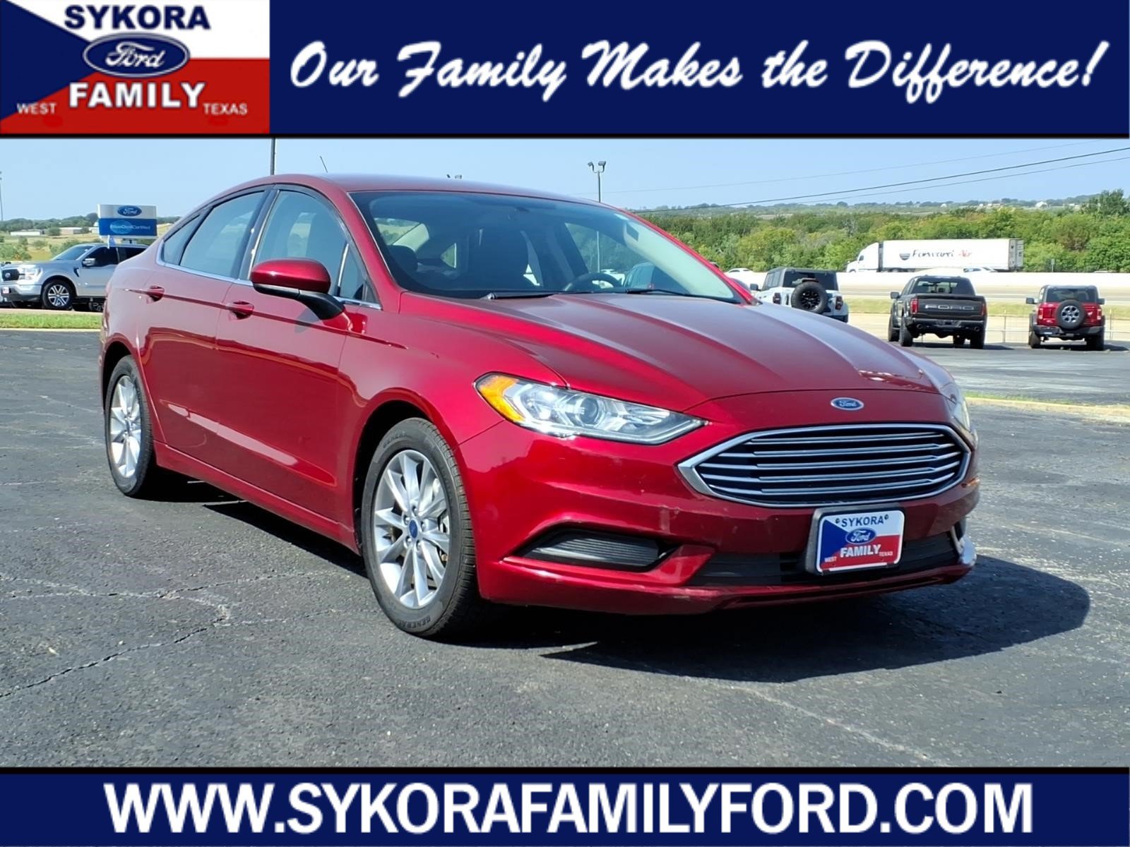 Used 2017 Ford Fusion SE