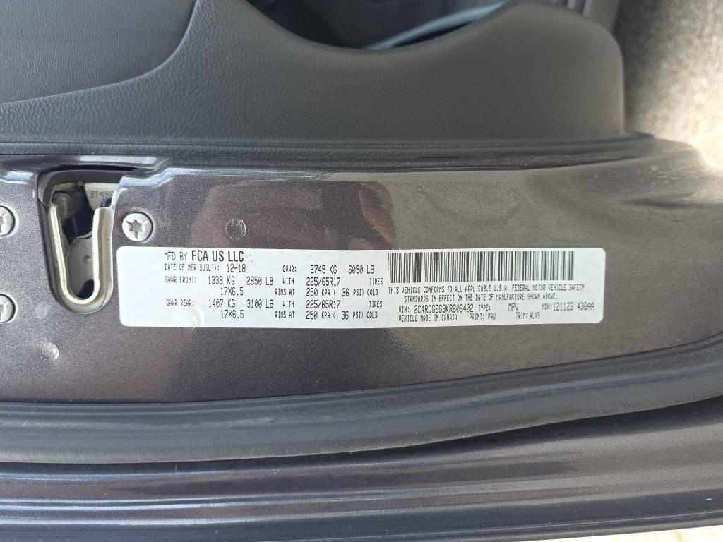 Used 2019 Dodge Grand Caravan GT FWD image 35