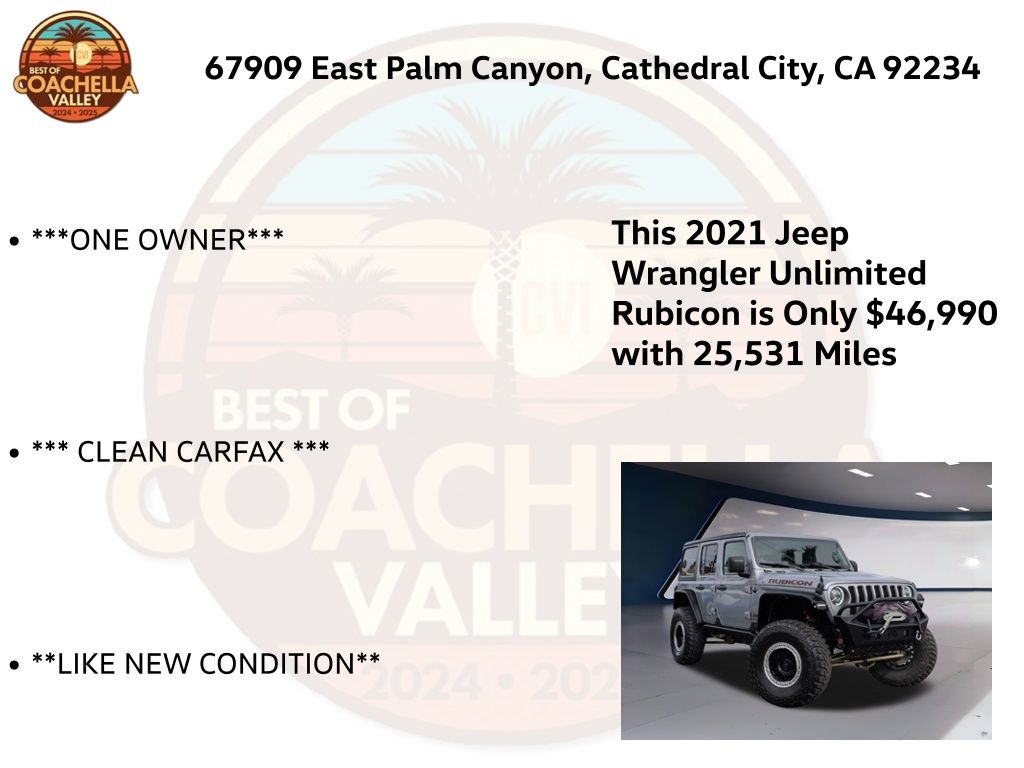 Used 2021 Jeep Wrangler Unlimited Rubicon w/ Cold Weather Group image 5