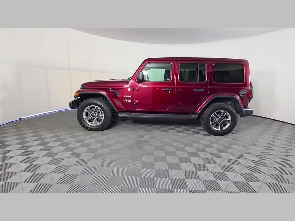 Used 2021 Jeep Wrangler Unlimited Sahara AWD/4WD image 47
