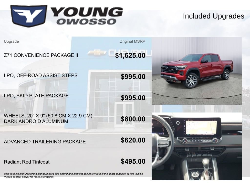 Used 2023 Chevrolet Colorado Z71 w/ Z71 Convenience Package 2 AWD/4WD image 4