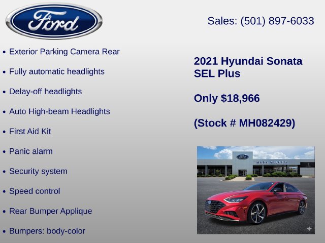 Used 2021 Hyundai Sonata SEL Plus w/ Cargo Package FWD image 30
