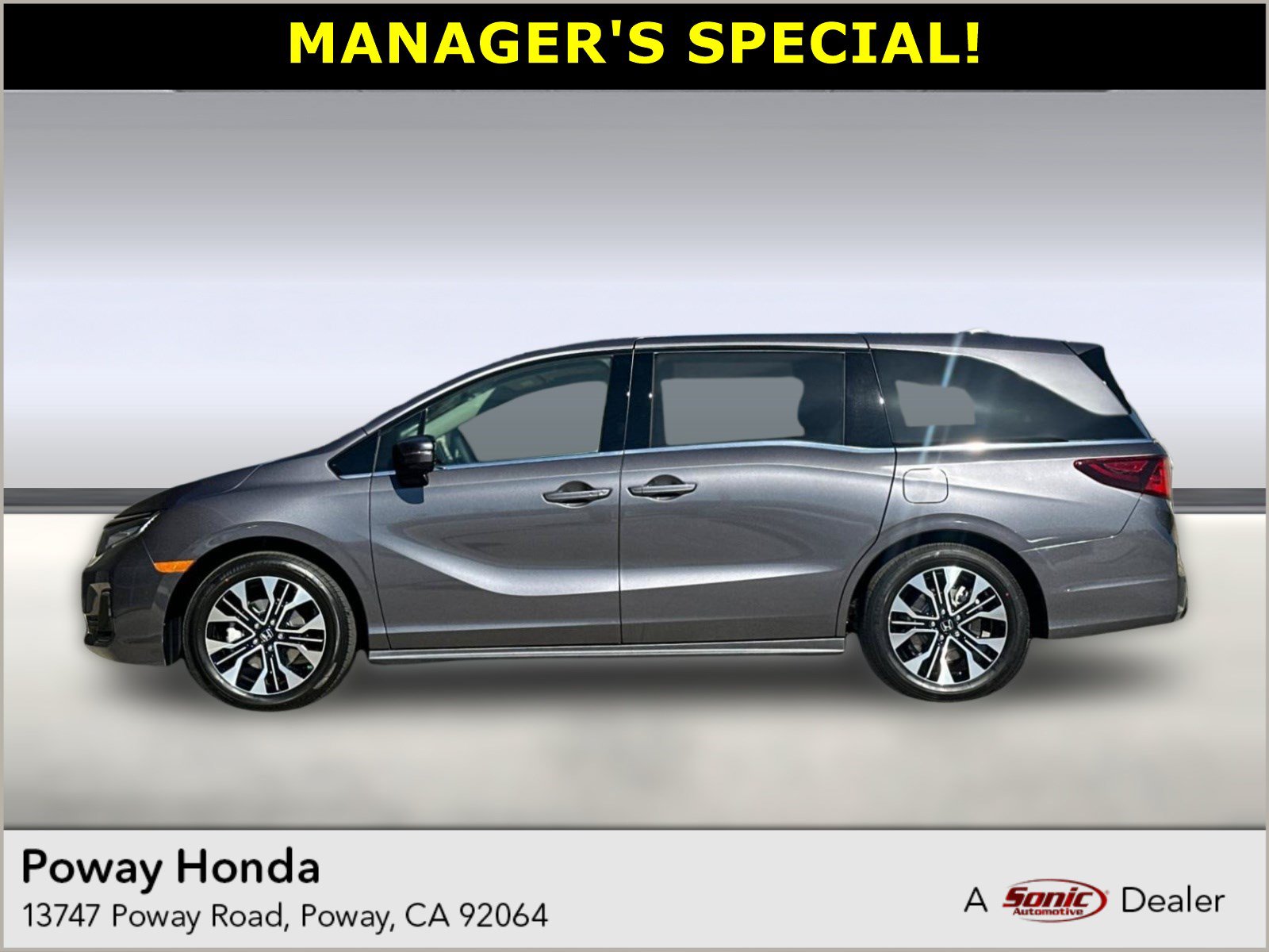 New 2026 Honda Odyssey Elite