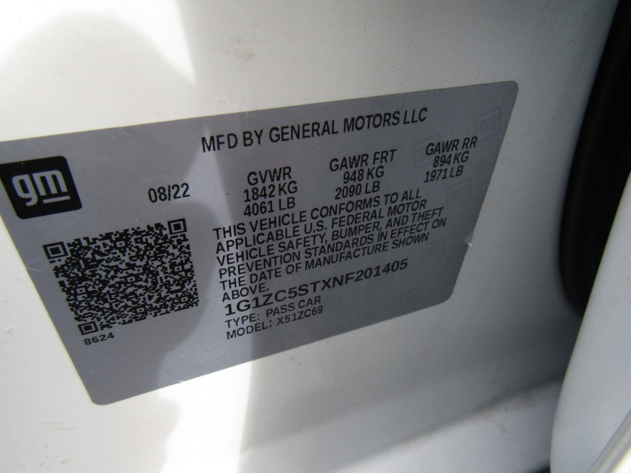 Used 2022 Chevrolet Malibu LS w/ LPO, Floor Liner Package FWD image 17