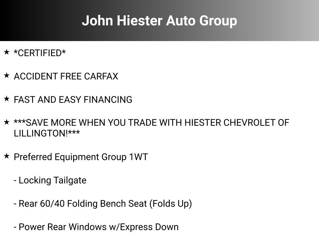 Certified 2022 Chevrolet Silverado 2500 W/T w/ WT Convenience Package RWD image 10