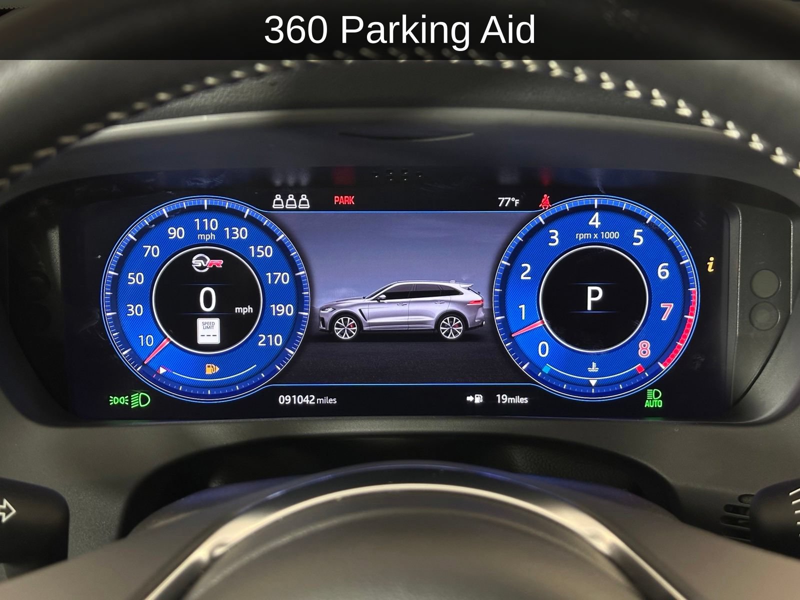Used 2020 Jaguar F-PACE SVR AWD/4WD image 10