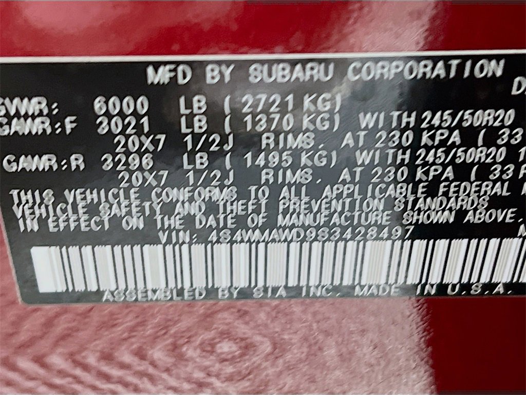 New 2025 Subaru Ascent Bronze Edition w/ Onyx Package image 25