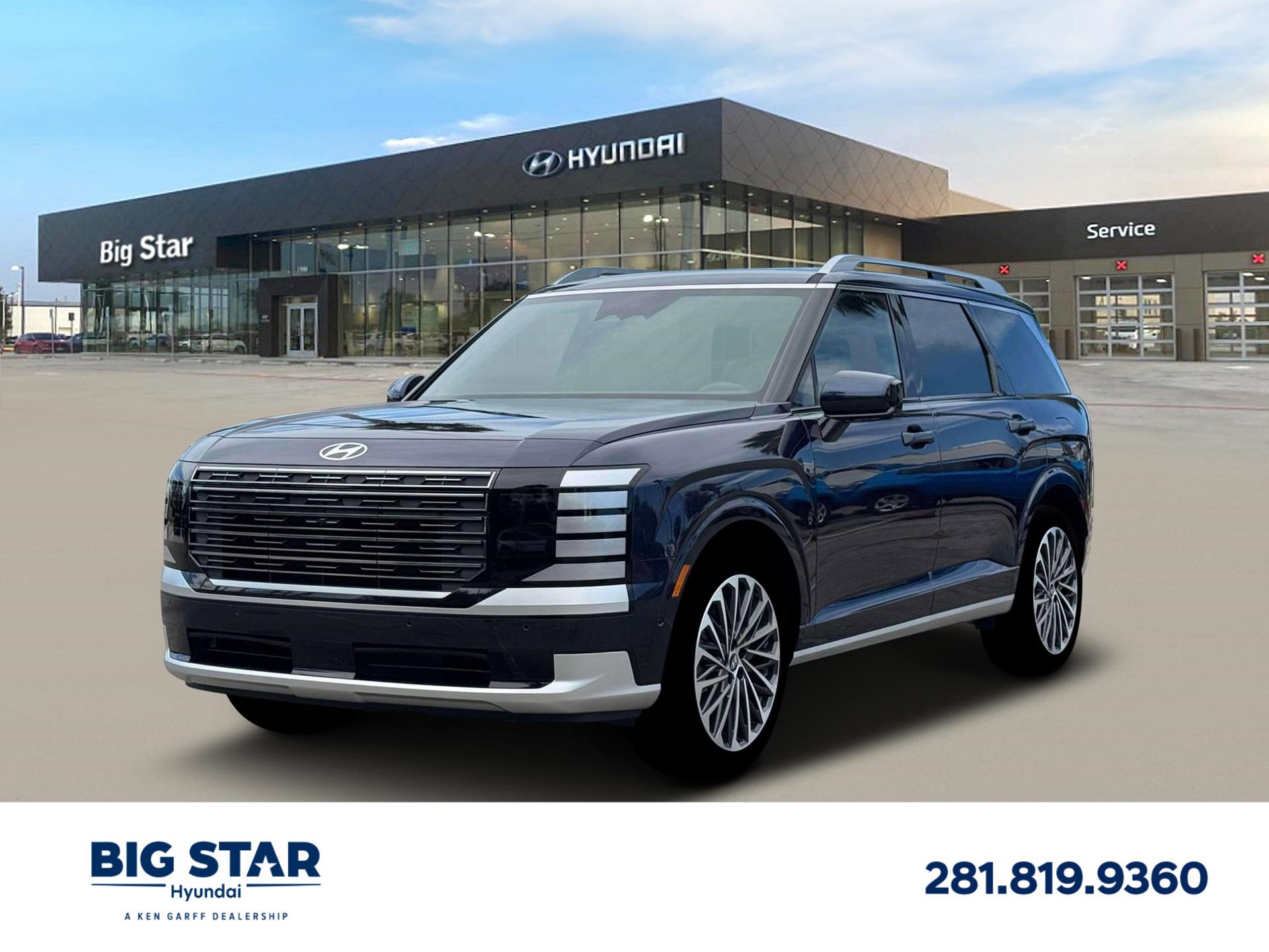 New 2026 Hyundai Palisade Calligraphy FWD image 1