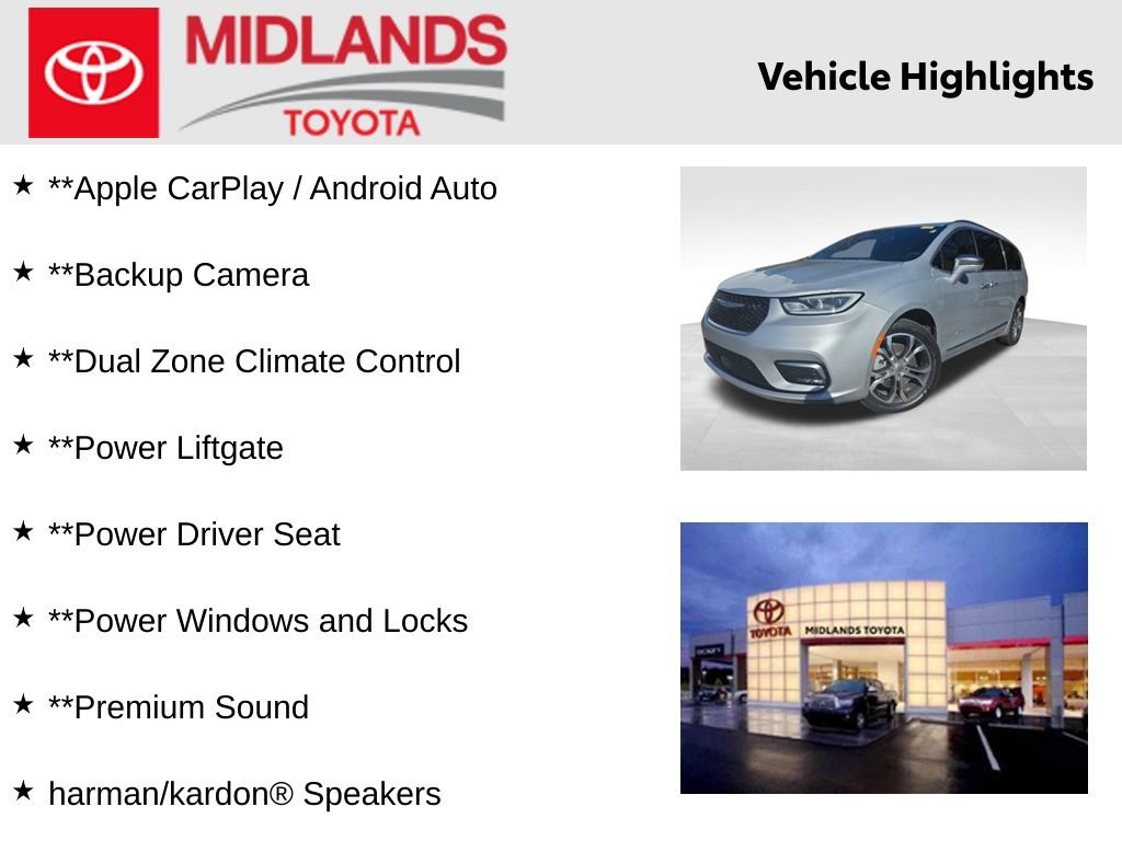 Used 2022 Chrysler Pacifica Pinnacle image 2