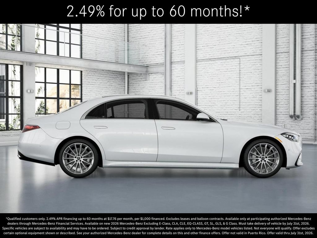 New 2026 Mercedes-Benz S 580 4MATIC Sedan image 2