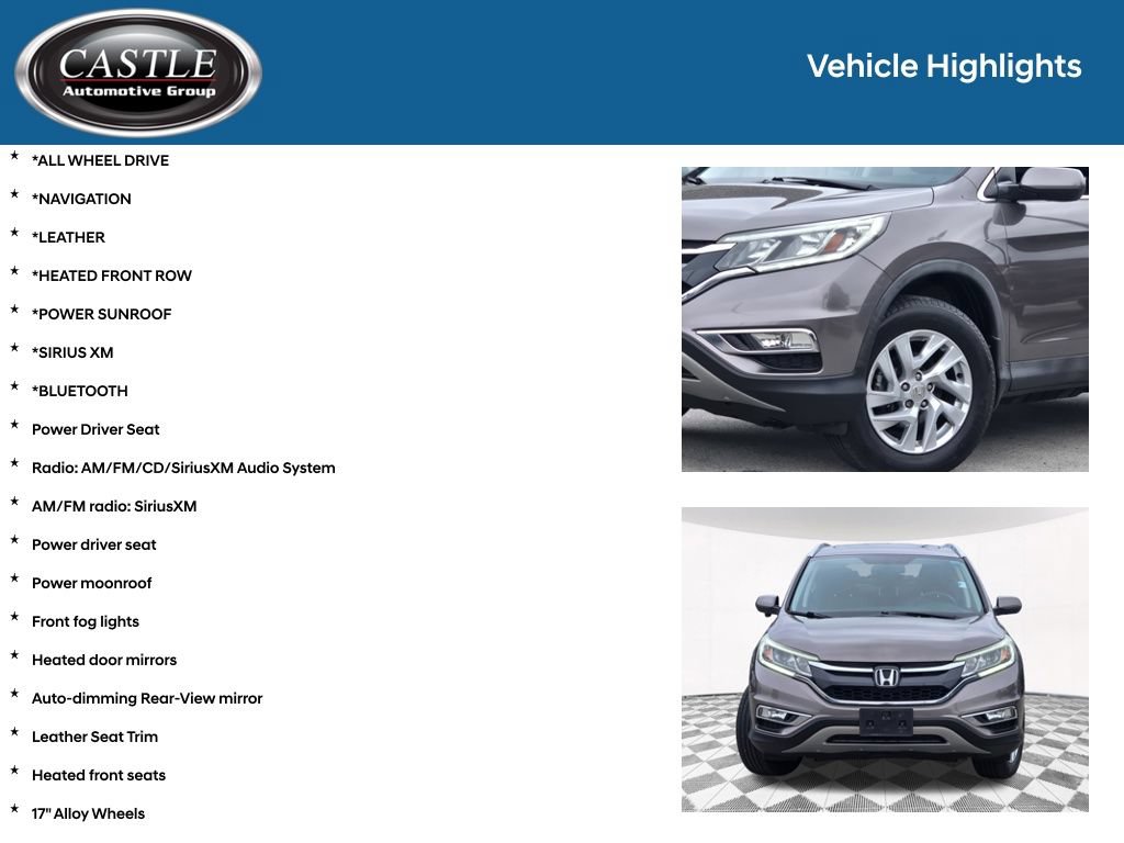 Used 2016 Honda CR-V EX-L image 3