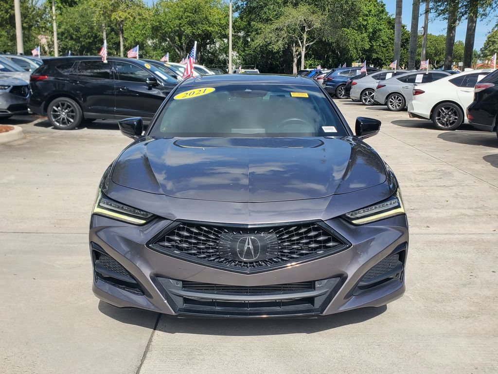 Used 2021 Acura TLX w/ A-SPEC Package FWD image 2