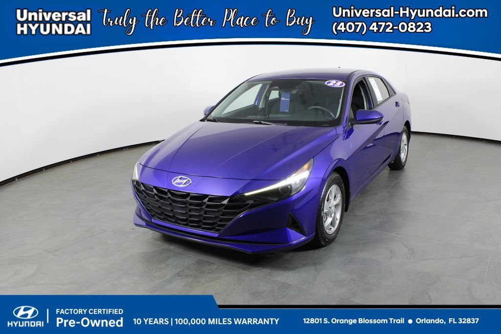 Certified 2023 Hyundai Elantra SE