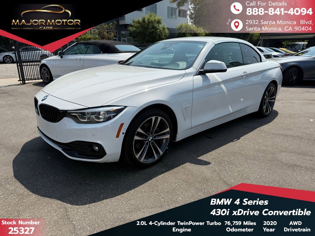 Used 2020 BMW 430i xDrive Convertible w/ Executive Package