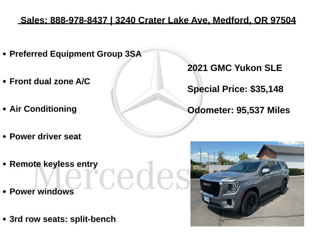 Used 2021 GMC Yukon SLE AWD/4WD image 6