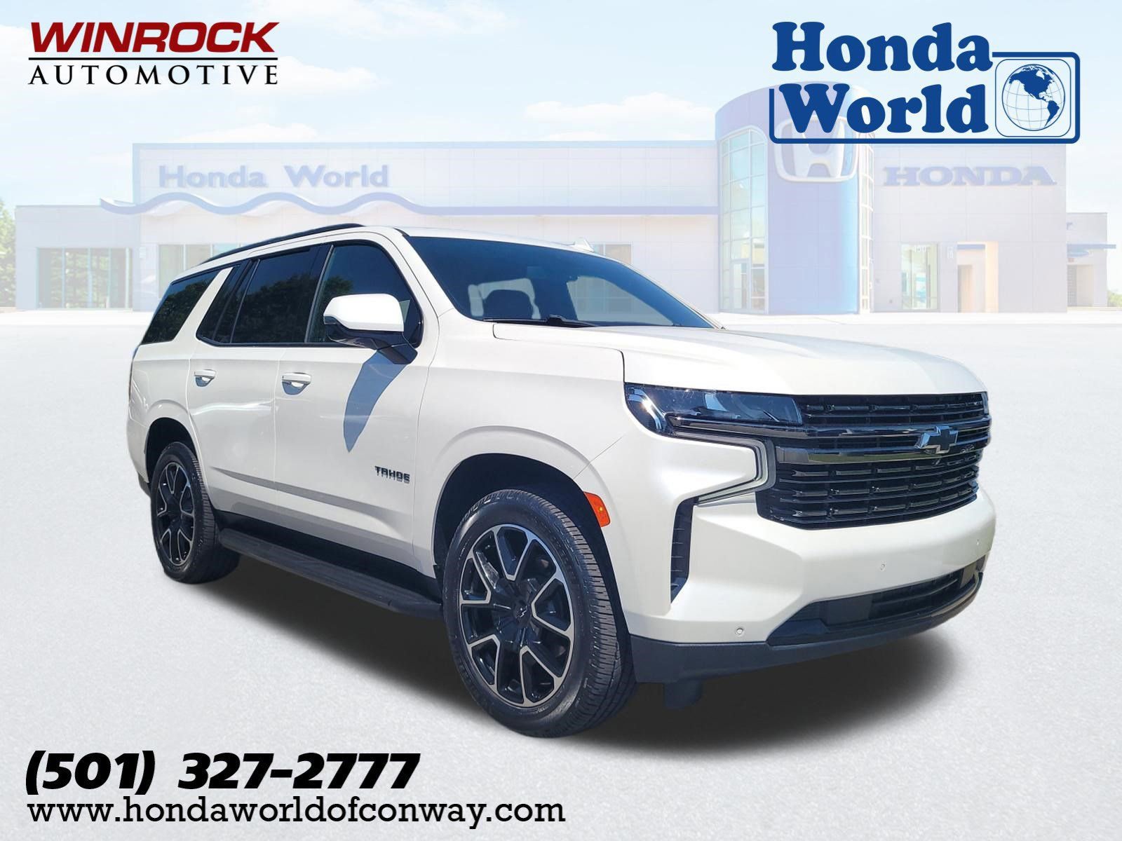 Used 2021 Chevrolet Tahoe RST w/ Luxury Package AWD/4WD image 1