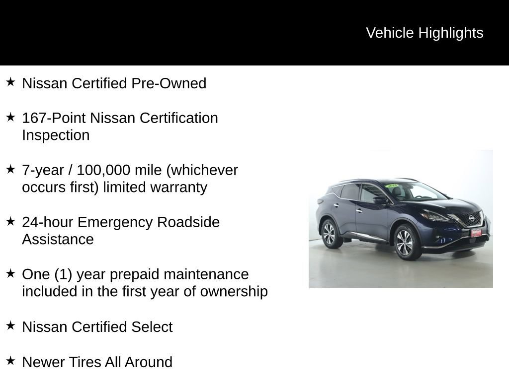 Certified 2024 Nissan Murano SV AWD/4WD image 4