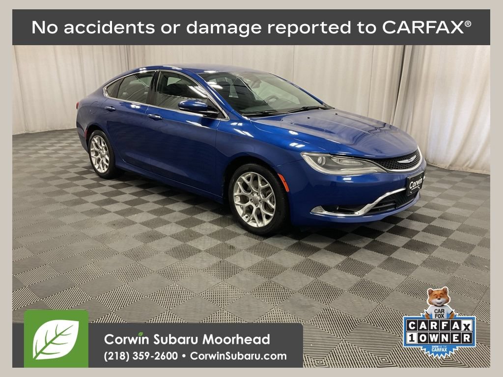 Used 2015 Chrysler 200 C AWD/4WD 360° Tour