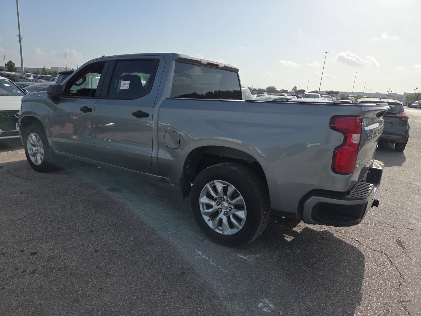 Used 2025 Chevrolet Silverado 1500 Custom w/ LPO, Dark Essentials Package RWD image 9