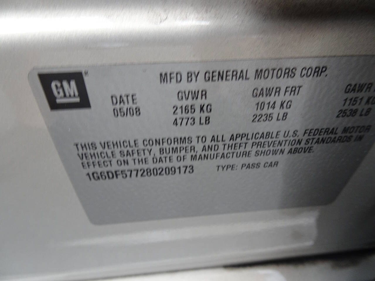 Used 2008 Cadillac CTS 3.6 w/ Wood Trim Package image 11