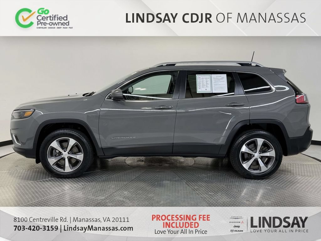 Certified 2020 Jeep Cherokee Limited AWD/4WD image 6