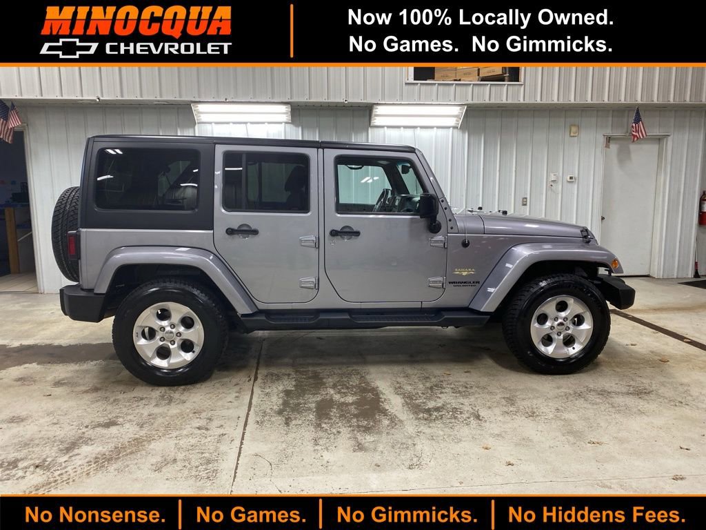 Used 2015 Jeep Wrangler Unlimited Sahara w/ Max Tow Package image 1
