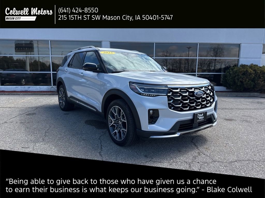 Used 2025 Ford Explorer Platinum w/ Ultimate Package image 1