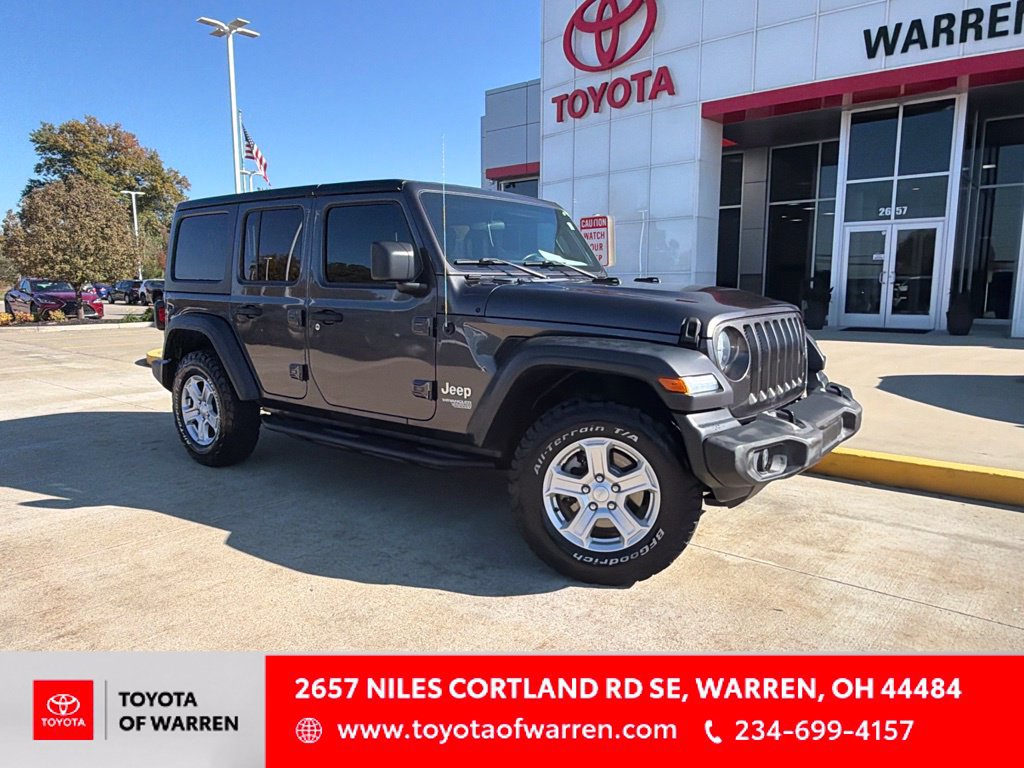Used 2019 Jeep Wrangler Unlimited Sport S AWD/4WD image 1