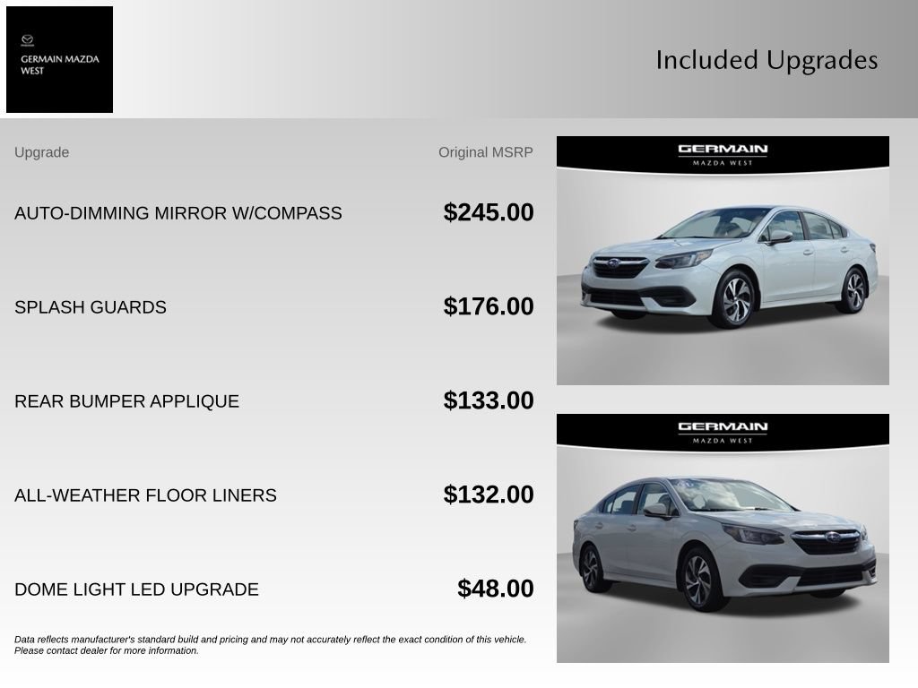 Used 2021 Subaru Legacy Premium AWD/4WD image 11