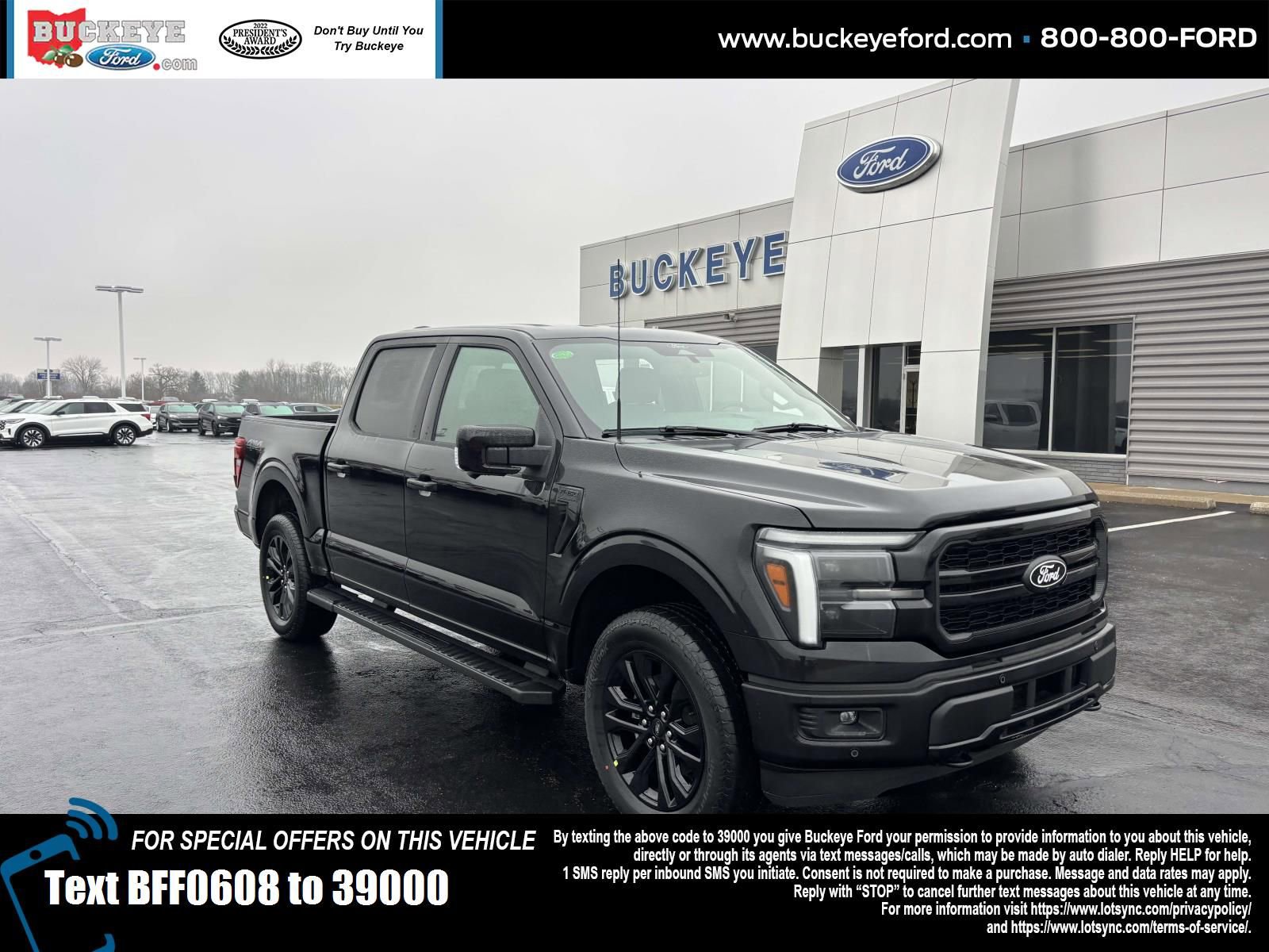 New 2025 Ford F150 Lariat w/ Equipment Group 502A High