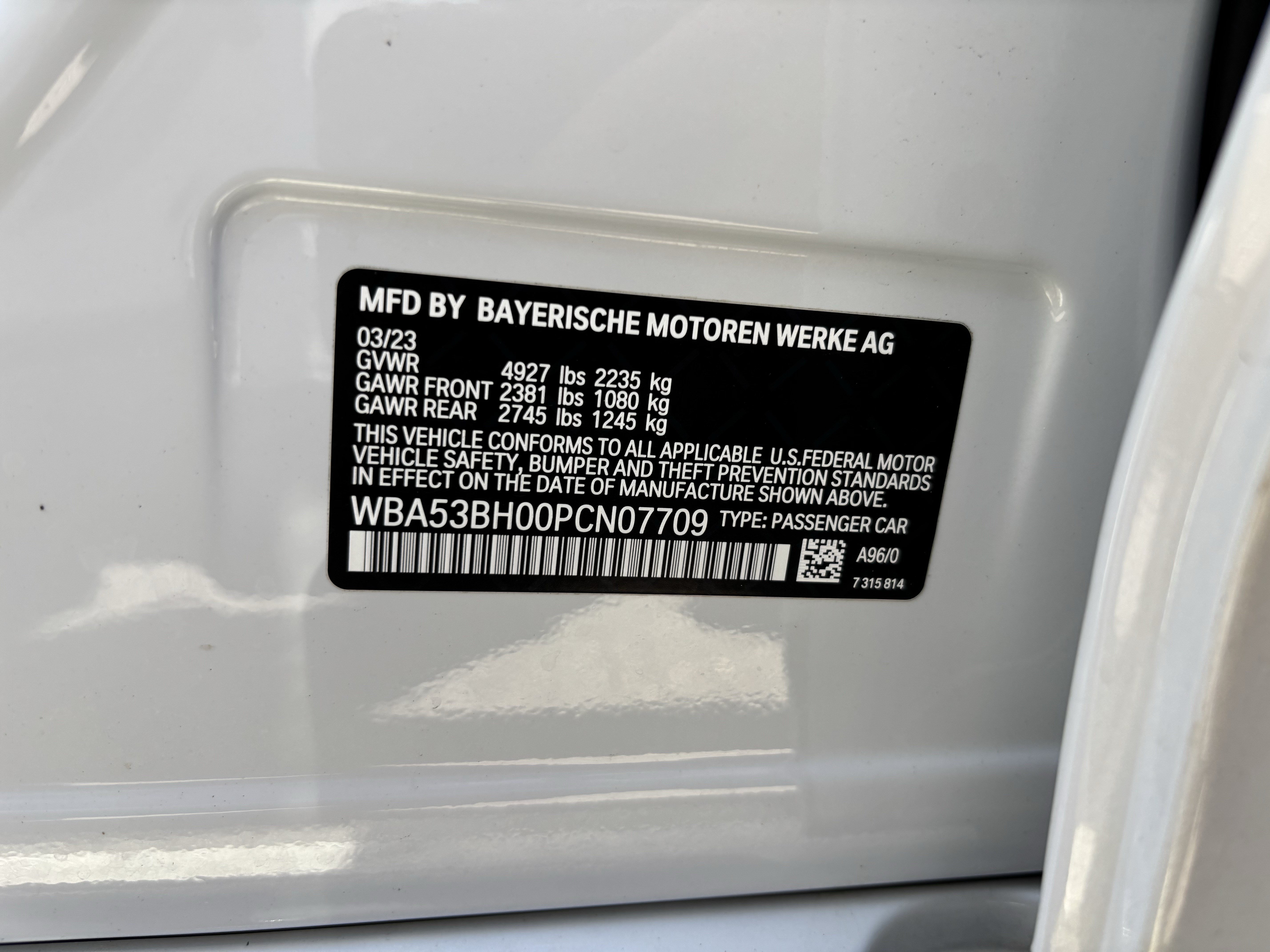 Used 2023 BMW 530i w/ Premium Package RWD image 37