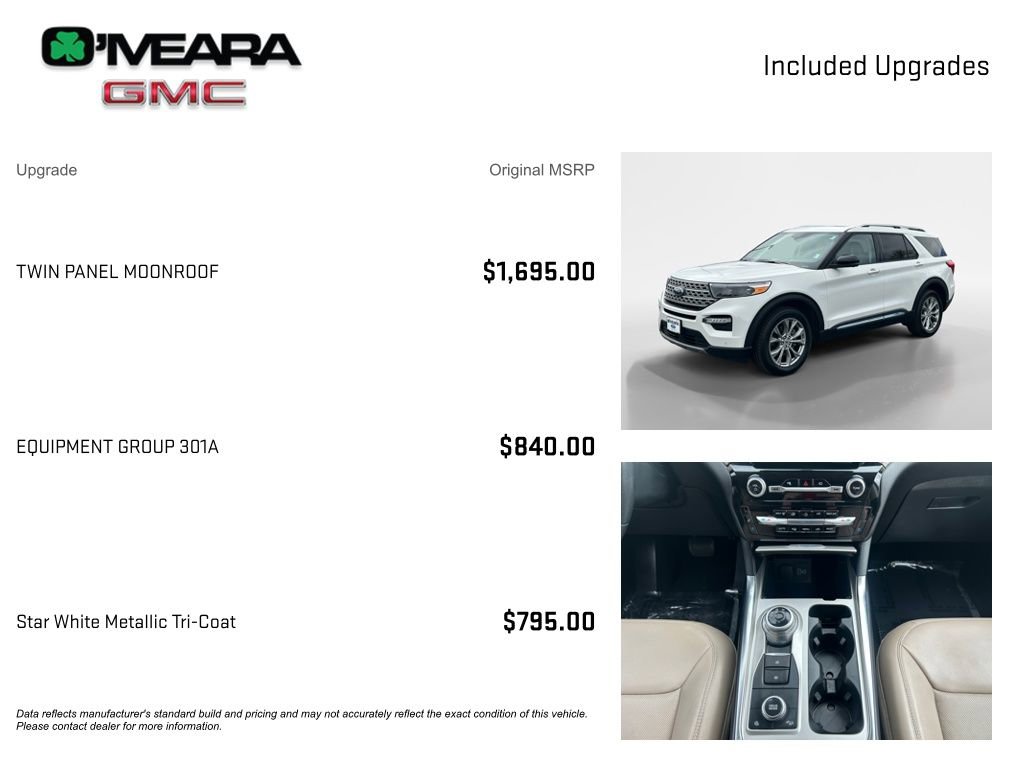 Used 2023 Ford Explorer Limited w/ Equipment Group 301A image 4