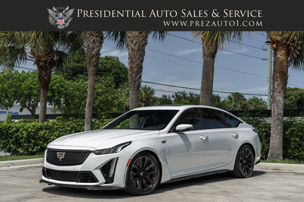 Used 2024 Cadillac CT5 V Blackwing w/ Carbon Fiber Package 2 RWD image 1