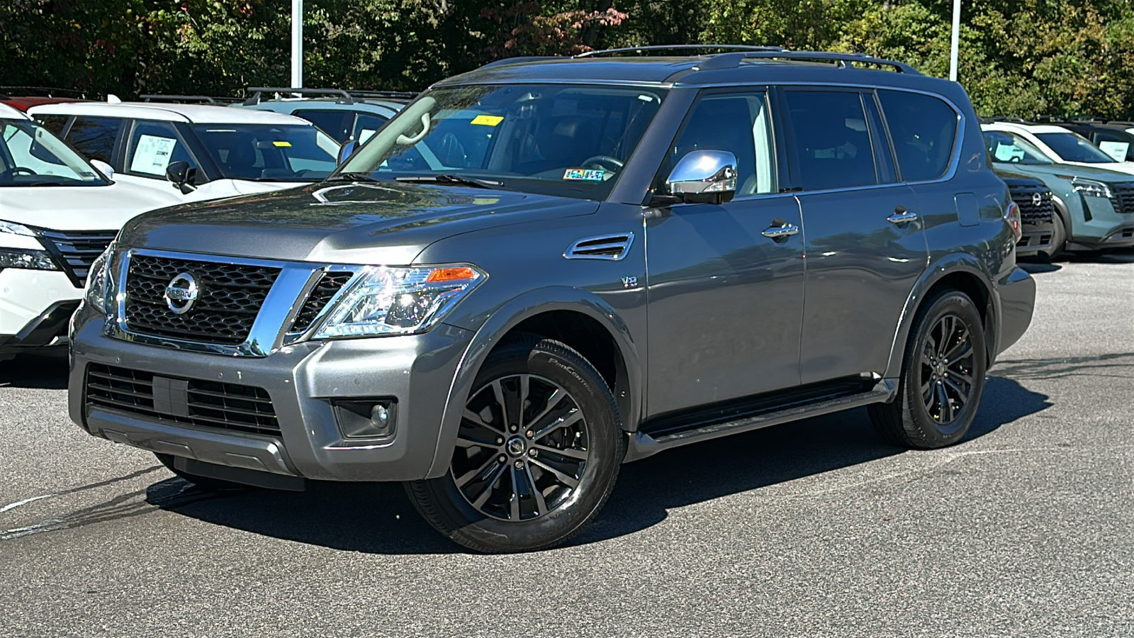 Used 2019 Nissan Armada Platinum w/ Captain's Chairs Package
