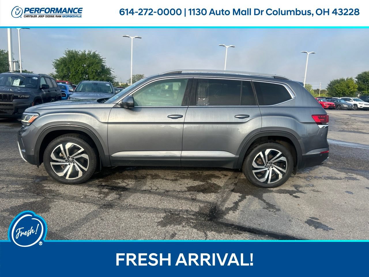 Used 2021 Volkswagen Atlas SEL Premium AWD/4WD image 9